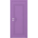 Фарбовані двері міжкімнатні Cortes Prima глухі з фрезеруванням 10 (PrimaH-Milling-10)