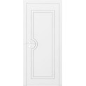 Крашенные межкомнатные двери Cortes Prima глухие с фрезеровкой 10 (PrimaH-Milling-10)