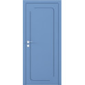 Крашенные межкомнатные двери Cortes Prima глухие с фрезеровкой 11 (PrimaH-Milling-11)