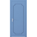Фарбовані двері міжкімнатні Cortes Prima глухі з фрезеруванням 13 (PrimaH-Milling-13)