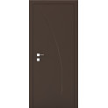 Крашенные межкомнатные двери Cortes Prima глухие с фрезеровкой 19 (PrimaH-Milling-19)