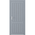 Крашенные межкомнатные двери Cortes Prima глухие с фрезеровкой 25 (PrimaH-Milling-25)