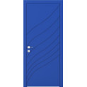 Крашенные межкомнатные двери Cortes Prima глухие с фрезеровкой 30 (PrimaH-Milling-30)