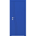 Крашенные межкомнатные двери Cortes Prima глухие с фрезеровкой 7 (PrimaH-Milling-7)