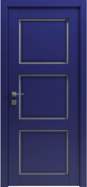 Фарбовані міжкімнатні двері Cortes Dolce 3 напівскло (Dolce3-C)