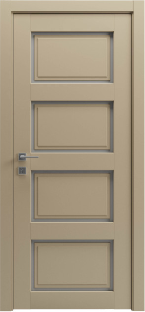 Фарбовані міжкімнатні двері Cortes Dolce 4 напівскло (Dolce4-C)