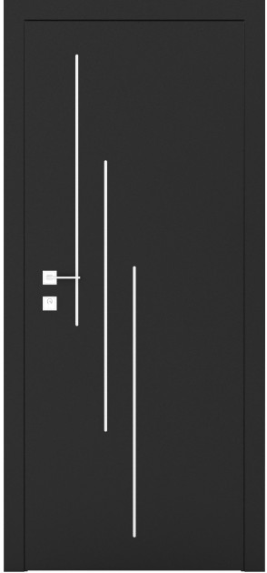 Фарбовані міжкімнатні двері Cortes Prima 3V глухі (Prima3V-H)