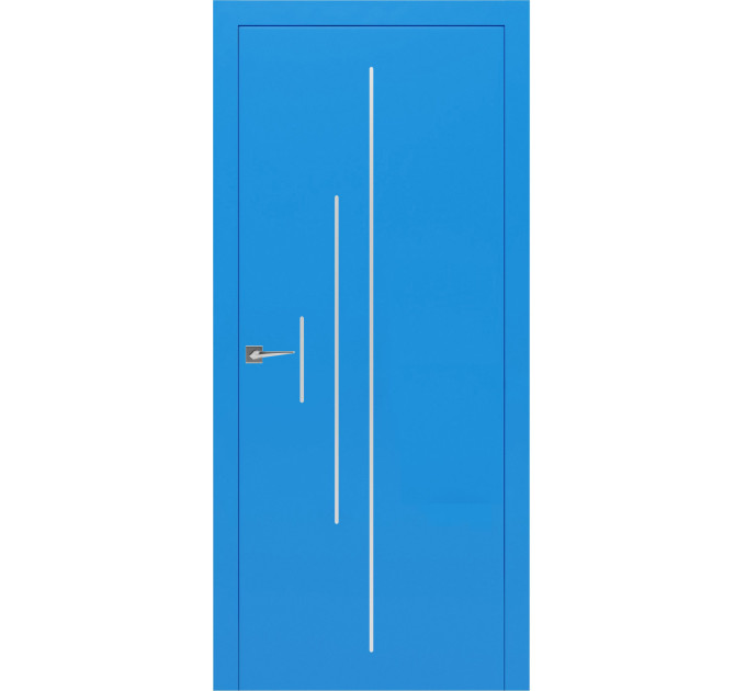Крашенные межкомнатные двери Cortes Prima 3V1 глухие (Prima3V1-H)