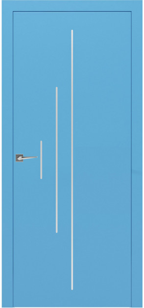 Крашенные межкомнатные двери Cortes Prima 3V1 глухие (Prima3V1-H)