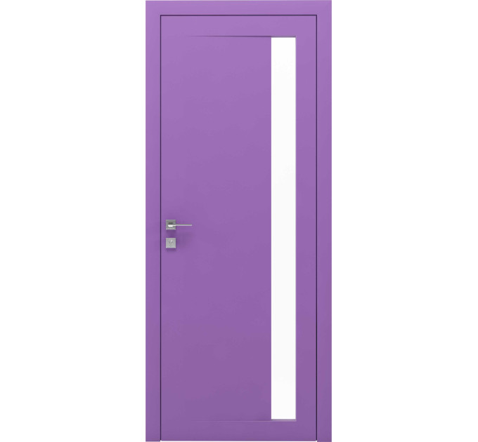 Крашенные межкомнатные двери Loft Arrigo полустекло (Arrigo-C)