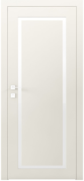Крашенные межкомнатные двери Loft Porto 2 полустекло (Porto2-C)