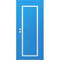 Фарбовані міжкімнатні двері Loft Porto 2 напівскло (Porto2-C)