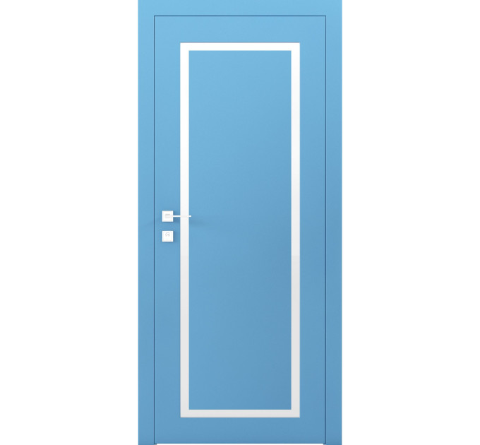 Фарбовані міжкімнатні двері Loft Porto 2 напівскло (Porto2-C)