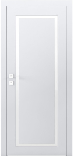 Крашенные межкомнатные двери Loft Porto 2 полустекло (Porto2-C)