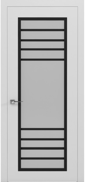 Фарбовані міжкімнатні двері Loft Porto 3 напівскло (Porto3-C)