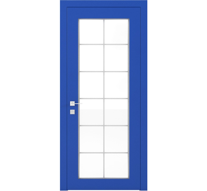 Крашенные межкомнатные двери Loft Porto со стеклом (Porto-G)