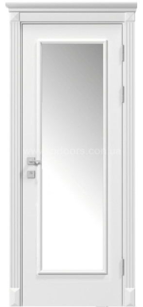 Крашенные межкомнатные двери Siena Asti со стеклом (Asti-G)