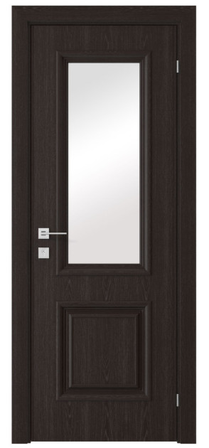 Шпонированные межкомнатные двери Royal Avalon полустекло (Avalon-C)
