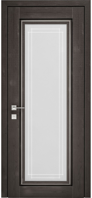 Двері міжкімнатні з ПВХ покриттям Atlantic зі склом (A006G)