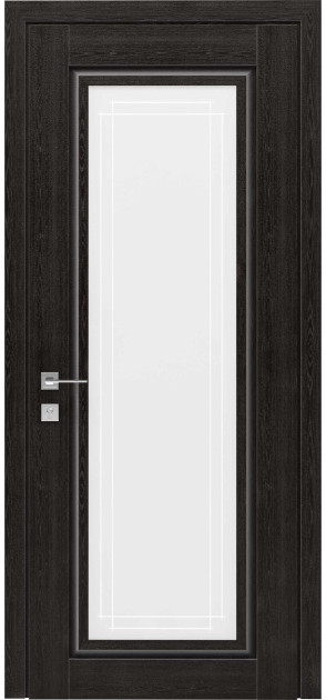 Двері міжкімнатні з ПВХ покриттям Atlantic зі склом (A006G)