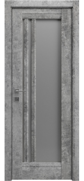 Двері міжкімнатні з ПВХ покриттям Fresca Colombo зі склом (ColomboG)