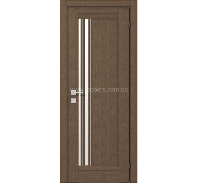 Межкомнатные двери с ПВХ покрытием Fresca Colombo полустекло с молдингом (ColomboCm)