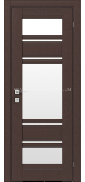 Межкомнатные двери с ПВХ покрытием Fresca Donna со стеклом (DonnaG)