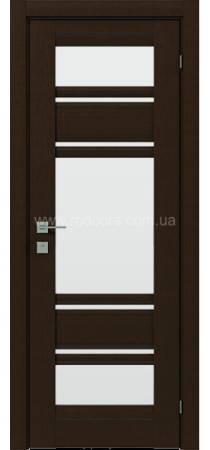 Межкомнатные двери с ПВХ покрытием Fresca Donna со стеклом (DonnaG)