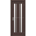 Межкомнатные двери с ПВХ покрытием Fresca Mikela со стеклом (MikelaG)