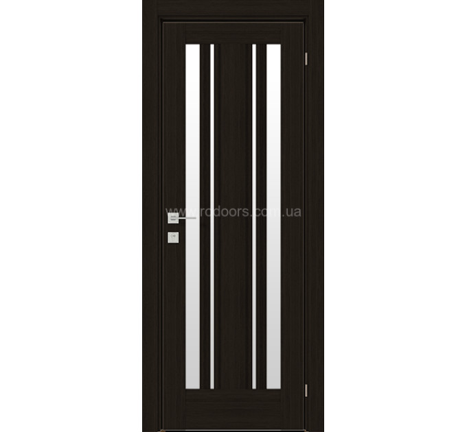 Двері міжкімнатні з ПВХ покриттям Fresca Mikela зі склом (MikelaG)