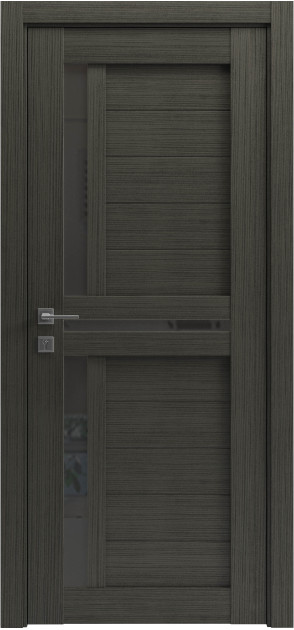 Міжкімнатні двері з ПВХ покриттям Modern Alfa BKL напівскло (Alfa-BKL-C1)