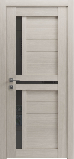 Міжкімнатні двері з ПВХ покриттям Modern Alfa BKL напівскло (Alfa-BKL-C1)