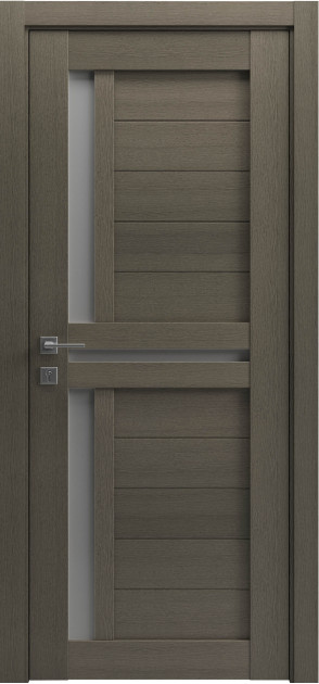 Міжкімнатні двері з ПВХ покриттям Modern Alfa напівскло (Alfa-C1)