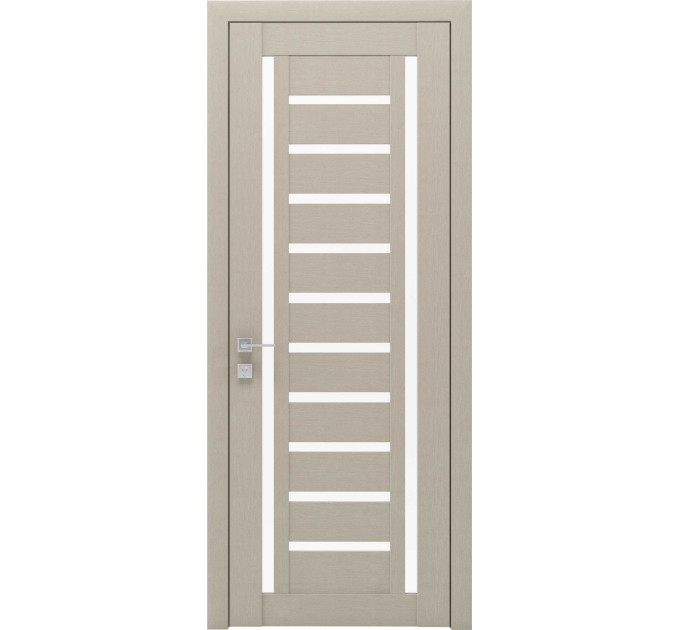 Міжкімнатні двері з ПВХ покриттям Modern BIANCA 2 напівскло (BIANCA2-C1)