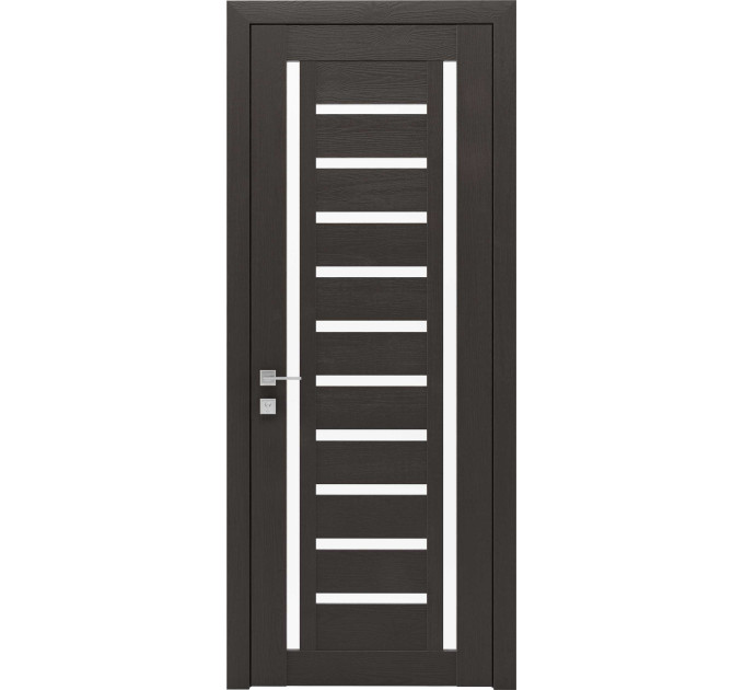 Межкомнатные двери с ПВХ покрытием Modern BIANCA 2 полустекло (BIANCA2-C1)