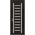 Межкомнатные двери с ПВХ покрытием Modern BIANCA 2 полустекло (BIANCA2-C1)