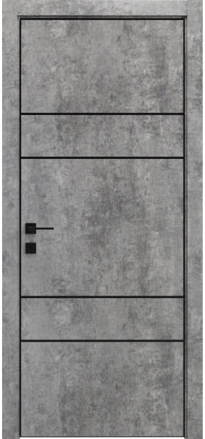 Межкомнатные двери с ПВХ покрытием Modern FLAT 04 глухие (FLAT04-H)