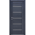 Міжкімнатні двері з ПВХ покриттям Modern LAZIO напівскло (LAZIO-C)