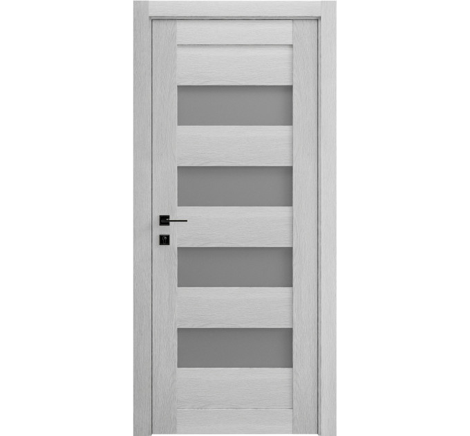 Міжкімнатні двері з ПВХ покриттям Modern MILANO напівскло (MILANO-C)