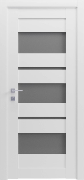 Міжкімнатні двері з ПВХ покриттям Modern POLO напівскло (POLO-C)