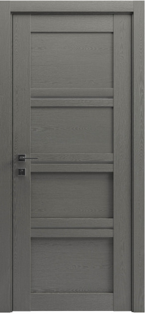 Міжкімнатні двері з ПВХ покриттям Modern QUADRO напівскло (QUADRO-C)