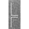 Межкомнатные двери с ПВХ покрытием Modern SCANDI полустекло (SCANDI-C)