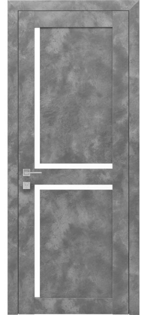 Межкомнатные двери с ПВХ покрытием Modern SCANDI полустекло (SCANDI-C)