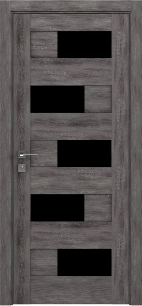 Межкомнатные двери с ПВХ покрытием Modern VERONA BKL полустекло (VERONA-BKL-C)