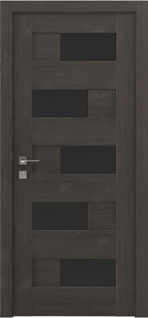 Міжкімнатні двері з ПВХ покриттям Modern VERONA BKL напівскло (VERONA-BKL-C)