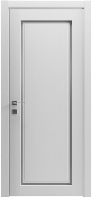 Міжкімнатні двері з ПВХ покриттям Style 1 напівскло (STYLE-1-C)