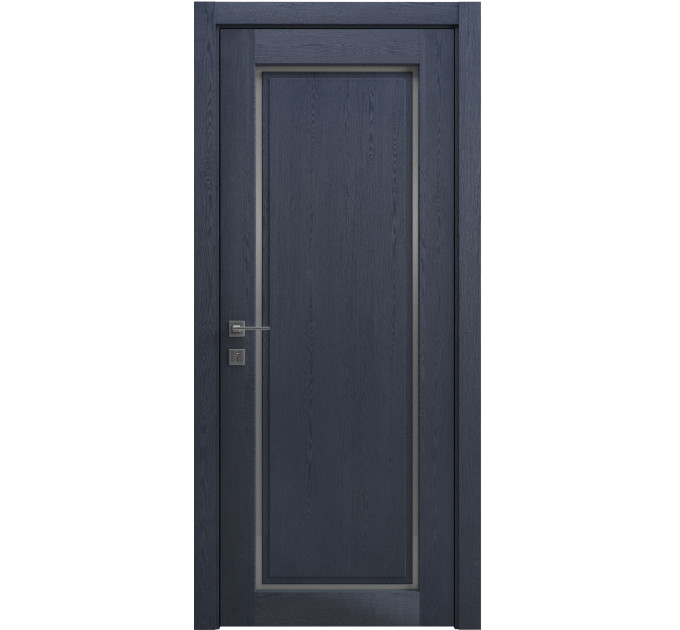 Міжкімнатні двері з ПВХ покриттям Style 1 напівскло (STYLE-1-C)