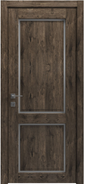 Межкомнатные двери с ПВХ покрытием Style 2 полустекло (STYLE-2-C)