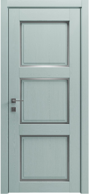 Межкомнатные двери с ПВХ покрытием Style 3 полустекло (STYLE-3-C)
