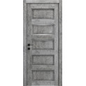 Межкомнатные двери с ПВХ покрытием Style 5 полустекло (STYLE-5-C)